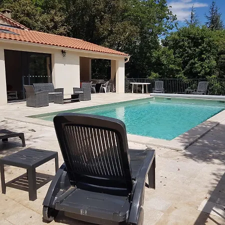 La Casita Villa Avec Piscine Pres D'Uzes Saint-Laurent-la-Vernède Exterior foto